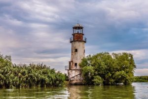 farul din sulina delta dunarii